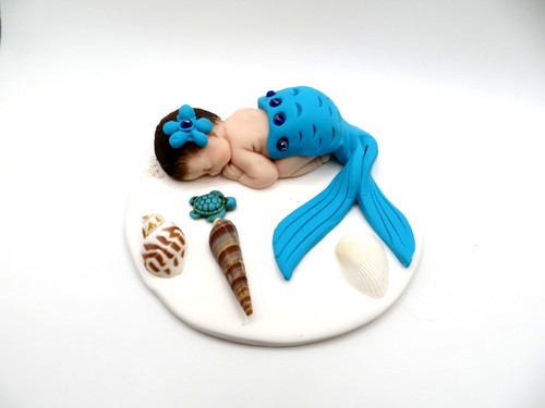 Cake topper sirena - cake,