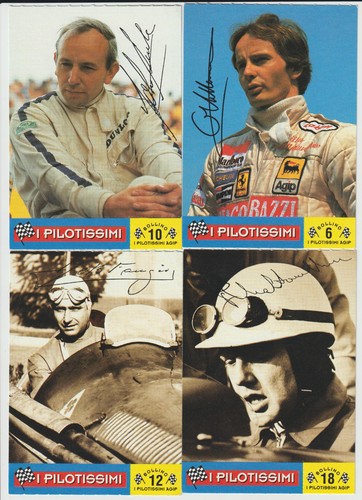 Figurine pilotissimi agip - i,