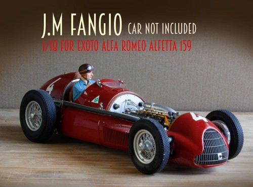 Figurine fangio painted - fangio,