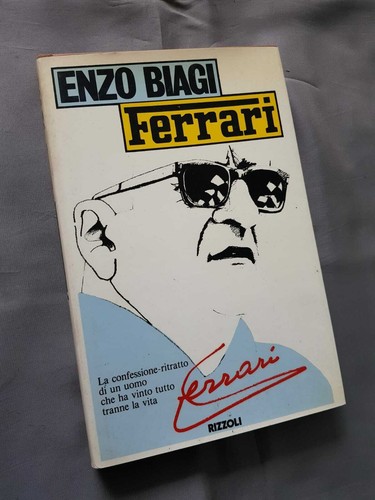 Enzo ferrari book - book, 1980