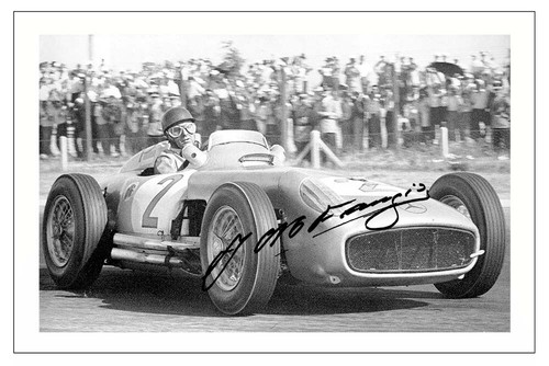 Juan manuel fangio autografo - fangio,